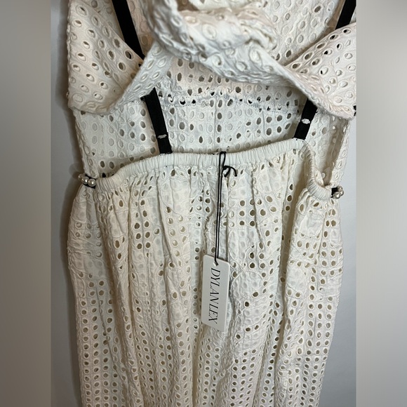 NWT DYLAN LEX EYELET DRESS XS - Picture 8 of 10
